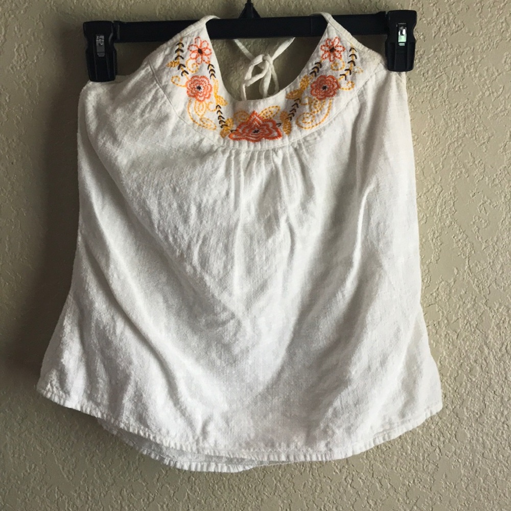 Prana halter tie neck top